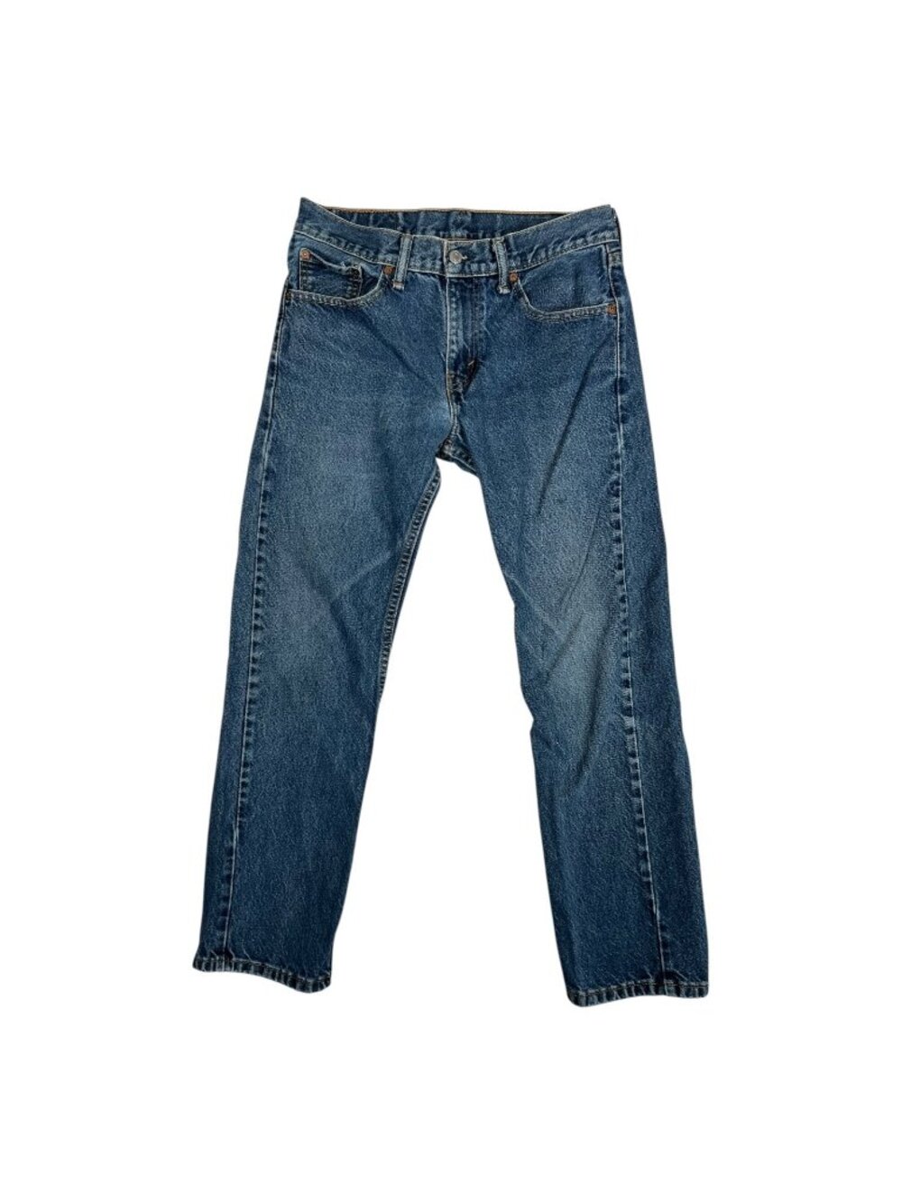 Vintage Levi’s 505 Denim Jeans Size 30x30 Medium Wash Straight Leg Y2K